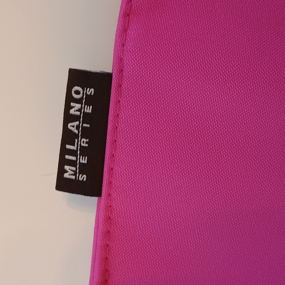 Woman's Milano Tote Series Vibrant Pink with Green Handles- Brand New With Tags! - Picture 3 of 9